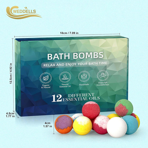 Coffret Cadeau de Bombes de Bain Naturelles et Biologiques, Artisanales, aux Huiles Essentielles, Effervescentes, pour <span class=keywords><strong>Spa</strong></span>, Vente en Gros, Marque Privée - Product Image 5
