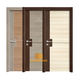Puerta de Melamina con Aislamiento Acústico, Diseño Interior Moderno, Color Personalizado para Apartamento, Venta Directa de Fábrica - Product Image 5