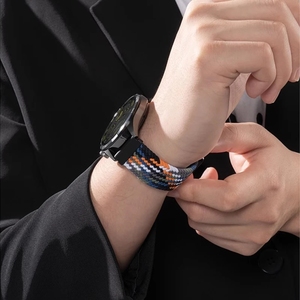 BEEFLYPOWER Nueva Correa Magnética Trenzada de Nailon de 20 mm 22 mm para Relojes Samsung Galaxy 4/5/6 <span class=keywords><strong>Huawei</strong></span> <span class=keywords><strong>Gt</strong></span> 4/<span class=keywords><strong>3</strong></span>/2, Accesorios para Relojes - Product Image 3