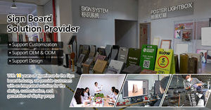 Letrero Personalizado de Acero Inoxidable con Marco en A, Letrero Publicitario de Doble Cara, Letrero Comercial para Exteriores - Product Image 6