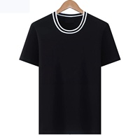 Camiseta de Verano Personalizada OEM para Hombre, Manga Corta, Color Sólido, Serigrafía, 100% Poliéster, Corte Holgado Informal para Jóvenes y Adultos