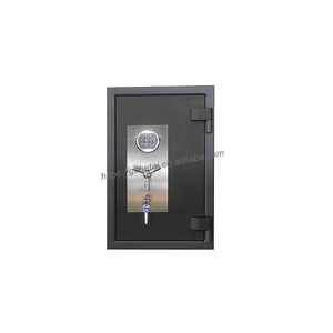 Caja Fuerte para Armas con Cerradura Electrónica de Código y Llave, con Opción de Huella Dactilar, Negra, con Manija de 3 Brazos, Económica, de Acero, Modelo Lion JY-68 - Product Image 4