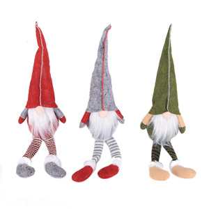 Suministros de Decoración Navideña de Moda: Muñeco de Santa Claus de Pie, Gnomo de Peluche Nórdico, Elfo de Peluche, Snom de Peluche - Product Image 1