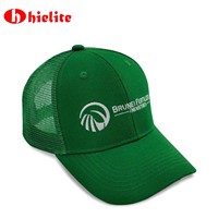 Casquette de camionneur personnalisée avec logo, broderie 3D, patch en cuir, maille respirante et imperméable, denim/corduroy, hiver