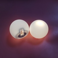 Petite boule décorative pour salon, lumière USB, décoration de chambre d'enfant, lampe de nuit LED en silicone pour la maison