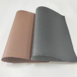 Kain Jacquard Timbul PVC Rexine Kain Kulit Sarung Jok Mobil untuk Kursi