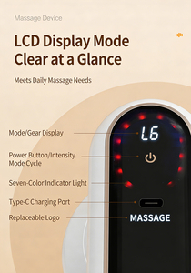 <strong>2026</strong> Leg Belly <strong>Body</strong> Sculpting Massage Machine Fat Burner Weight Loss USB Rechargeable 6-Level Vibration Electric Mini <strong>Massager</strong> - Product Image 5