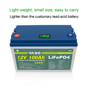 Baterías de fosfato de litio recargables de gran capacidad 32700 32650 con pantalla LCD, paquete de baterías Lifepo4 de 12V 400Ah 300Ah 200Ah 100Ah - Product Image 6