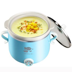 Mini olla de cocción lenta automática para el hogar de 0.8L con tapa de vidrio templado y control de temporizador digital Función eléctrica para mantener el calor Sous Vide - Product Image 5