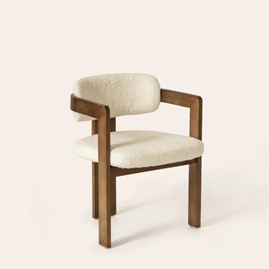 <span class=keywords><strong>Chaise</strong></span> de Salle à Manger Moderne Luxe JP en Tissu Personnalisé <span class=keywords><strong>Velours</strong></span> Nordique Minimaliste en <span class=keywords><strong>Bois</strong></span> Massif - Product Image 3