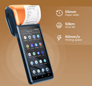 Terminal de lecture de codes-barres et <span class=keywords><strong>QR</strong></span> professionnels PDA Q6Pro 5,5 pouces 4G avec imprimante de reçus, 32 Go de RAM, NFC, en stock - Product Image 6