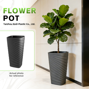 Pots de plantes modernes pour plantes de <span class=keywords><strong>grande</strong></span> taille, pots de plantation rectangulaires en plastique, grands pots de plantes <span class=keywords><strong>d</strong></span>'<span class=keywords><strong>intérieur</strong></span> pour plantes - Product Image 1