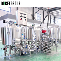 Microbrasserie 300L populaire, système de brassage à 2 cuves de haute qualité, projet clé en main pour microbrasserie artisanale à vendre