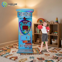 Machine de boxe musicale Bluetooth améliorée avec affichage numérique du score, démarrage à une touche, machine d'arcade de divertissement