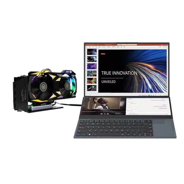 Brand New Gaming Laptop 16+14 Inch Dual Screen Notebook Pc Support External Graphics Card 8+512Gb Intel Core I7-9750H Laptops