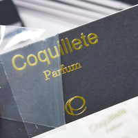 Autocollant de transfert thermique en vinyle, feuille d'or transparente, métal nickel, 3D, logo uv, décalcomanie, 50 pièces