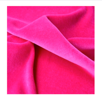 Polyester coton soie velours velours ignifuge canapé rideau drapé tapisserie d'ameublement décoration tissu 200-500GSM largeur 1.5m-3m