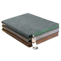 Couverture de classeur A5 A6 personnalisée en cuir PU, fournitures de bureau, carnet