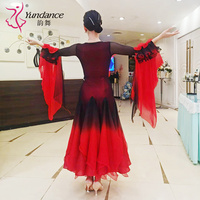 B-24108 personnalisé nouvelle robe de danse de salon standard international robes de danse de salon en soie perlée de haute qualité à vendre
