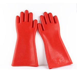 <span class=keywords><strong>Gants</strong></span> isolants électriques électroniques <span class=keywords><strong>1000v</strong></span> Haute tension <span class=keywords><strong>Gants</strong></span> isolants en caoutchouc pour électricien - Product Image 2