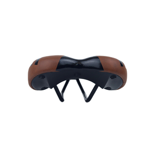 PUSAI marrón cómodo PU sillín de bicicleta de montaña ancho suave asiento de bicicleta <span class=keywords><strong>para</strong></span> <span class=keywords><strong>MTB</strong></span> - Product Image 4