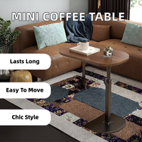 Table d'appoint moderne en bois, durable, portable et multifonctionnelle pour la maison, la salle à manger, le salon, le canapé, le thé, la table de chevet, le balcon