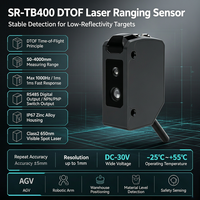 Sensor de Medición Láser TOF, Distancia de Detección 0.05~0.4m, Sensor Óptico Láser RS485 SR-TB400