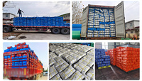 Bâche en PE avec bord renforcé, imperméable, tissée, pour le transport de marchandises sur camion, le transport de fret, l'entreposage et le stockage de matériaux