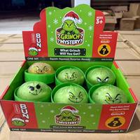Nouveau jouet sensoriel anti-stress de Noël, monstre vert souple à remontée lente, jouet à presser pour cadeau