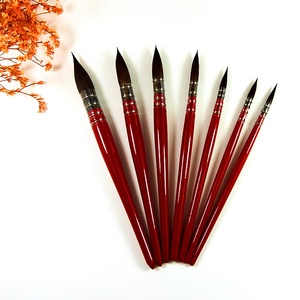 Su misura Logo Fine dettagli Gouache olio acquerello pennello rotondo scoiattolo capelli acrilico arte <span class=keywords><strong>pittura</strong></span> <span class=keywords><strong>pennelli</strong></span> - Product Image 6