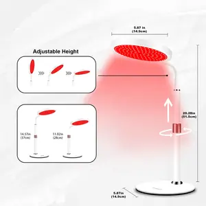 12.5W Portable Spot Hot Selling LED Red Light Therapy 660nm Household Infrared Light Spa Therapy Guangdong Dongguan Manufacturer