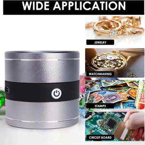 UV LED cầm tay Kính lúp phóng đại với quy mô, <span class=keywords><strong>10x</strong></span> W/quy mô LED thắp sáng đồ trang sức chiếu sáng kính lúp - Product Image 6