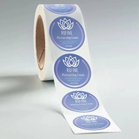 Autocollants adhésifs en gros, étiquettes personnalisées avec logo pour bouteilles de boissons, bocaux et marquage de produits de détail