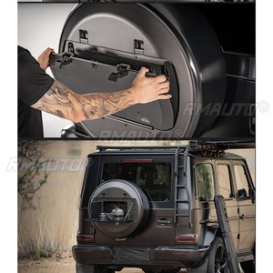 Pour Mercedes-Benz G500 G63 G350 G400D 2018-2022 – Housse de protection de roue de secours arrière en plastique – Kit carrosserie - Product Image 4