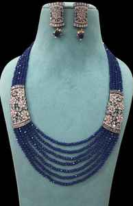 <b>Sabyasachi</b> Indian Wedding Necklace <b>Sabyasachi</b> Inspired Jewelry Indian Pakistani Bridal Jewelry <b>Sabyasachi</b> Bollywood Jewelry Sets - Product Image 5
