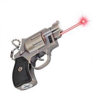 Nuevo Llavero Creativo con Láser en Forma de <span class=keywords><strong>Pistola</strong></span>, Mini Linterna LED Infrarroja, <span class=keywords><strong>Juguete</strong></span> Colgante, Llavero con Linterna al por Mayor - Product Image 3