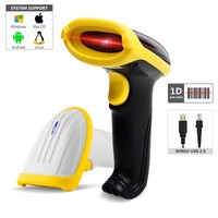Xincode inalámbrico USB y pistola con cable 1D/2D código QR escáner de código de barras Auto Sense Compatible Linux/Android/MAC 1 año de garantía Stock