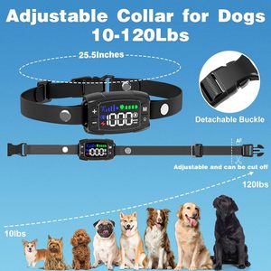 Système de clôture sans fil GPS pour chien, collier électrique rechargeable, étanche IP67, contrôle de la zone de délimitation réglable pour l'entraînement des chiens - Product Image 2