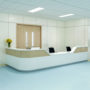 L-tipo moderno hospital front <span class=keywords><strong>desk</strong></span> enfermeira estação recepção contador feito-à-medida durável & multi-função - Product Image 4