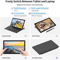 Teclast-Tableta 2 en 1 con ratón y teclado, Tablet de 11,6 pulgadas, 2 w, Windows s, 10, dwudzeniowy, PC Intel Gemini lake Decoration