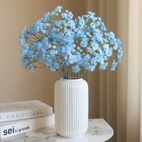 Großhandel Künstliche Chrysanthemen und Gänseblümchen Mini Seidenblumen 71cm Tischdekoration für Zuhause Halloween-Dekoration