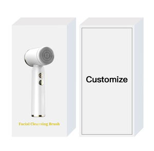 Cepillo eléctrico <span class=keywords><strong>de</strong></span> silicona para limpieza Facial, cepillo <span class=keywords><strong>de</strong></span> limpieza Facial <span class=keywords><strong>de</strong></span> uso doméstico, impermeable, OEM, bajo pedido - Product Image 2