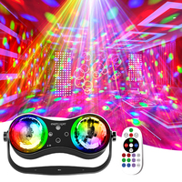 Lumières de scène de club de musique activées par le son, RGB, effet aurore coloré, contrôle DJ, lumière disco pour boîte de nuit, bar, fête, spectacle