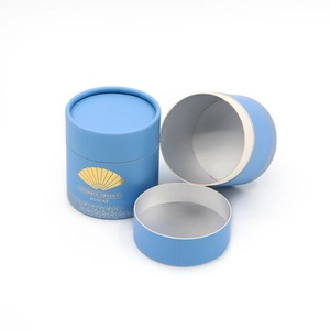 Caja Redonda Biodegradable 100% Personalizada, Envase de Tubo de Papel de Grado Alimenticio para Té - Product Image 5