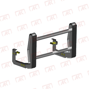 Protector de parachoques delantero de barra de toro de acero inoxidable para Hilux Vigo Revo 2005-2011 2012-2015 2016 + - Product Image 4