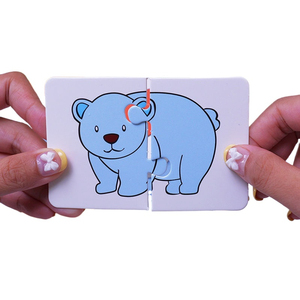 Juguetes para niños, tarjetas de rompecabezas para la educación temprana, juegos de emparejamiento, iluminación infantil, un conjunto completo de materiales educativos de nivel básico. - Product Image 5