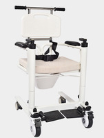 Machine de levage et de changement de vitesse manuelle pour chaise de toilette assise pour personnes âgées