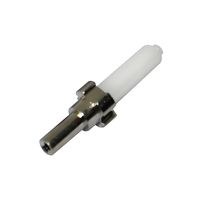 Ferrule en céramique APC de 2,5 mm pour fibre optique avec queue, concentricité 1.0/0.5 pour connecteur de câble de brassage de fibre SC/FC/ST FTTH