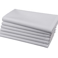 Serviettes en polyester, sets de table et lingettes buccales disponibles pour la vente en gros transfrontalière, personnalisables et brodables