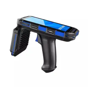 Long range handheld UHF RFID reader with 3G/Wifi/barcode PDA Barcode Handheld Android scanner for label tracking